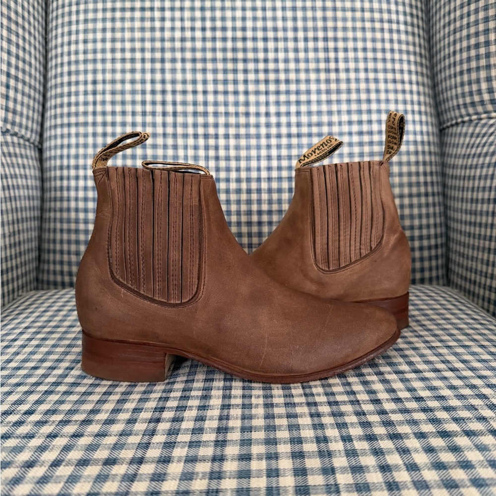 Vintage Moreno Romero Leather Boots